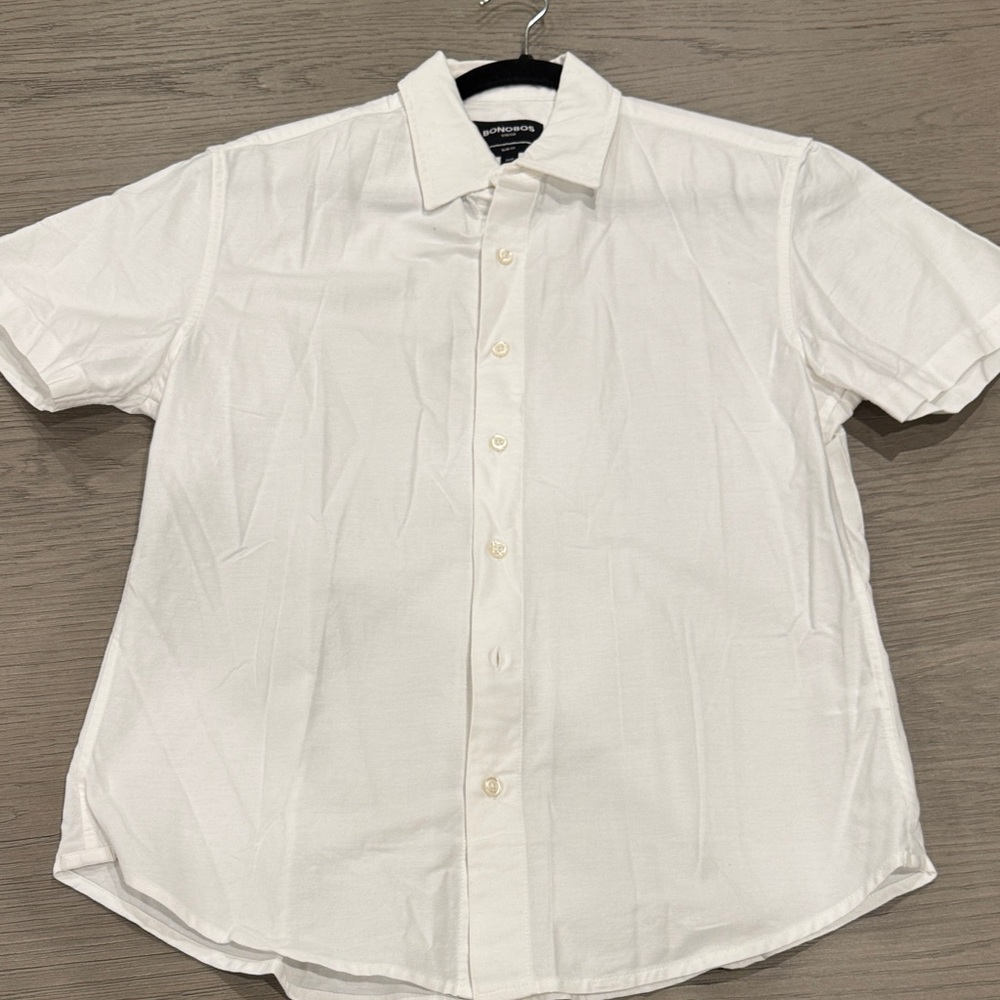 Bonobos Men's Stretch Slim Fit Shirt in White